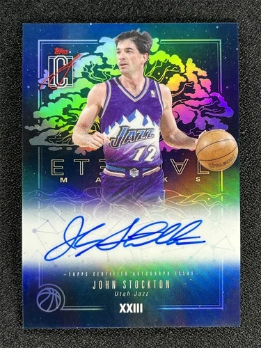 2025 Topps Signature John Stockton Base (RAW)