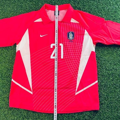 Park Ji-Sung - South Korea 2002 Official Home Jersey Shirt Kit - M