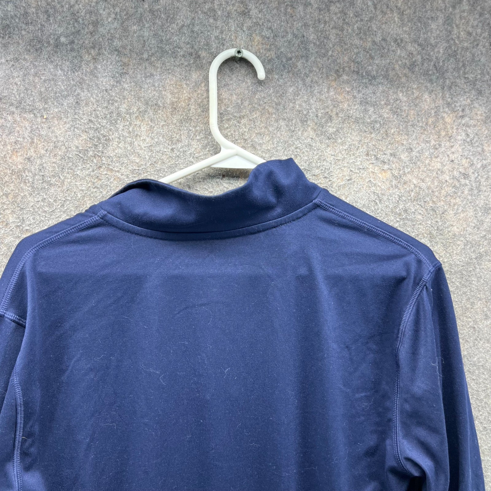 Ralph Lauren Felpa Uomo Blu Medio 1 4 Zip Performance Pony Pullover Maglia