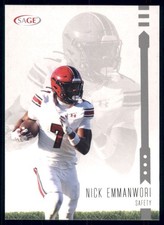 2025 SAGE Silver #69 Nick Emmanwori