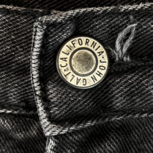 J. Galt Jeans - Boys Size Small - Black - Carpenter Jeans - HEMMED (4014) - Image 4 of 4