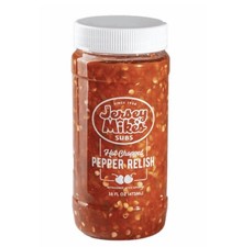 Jersey Mike's Subs Hot Chopped Pepper Relish, 16 fl oz.