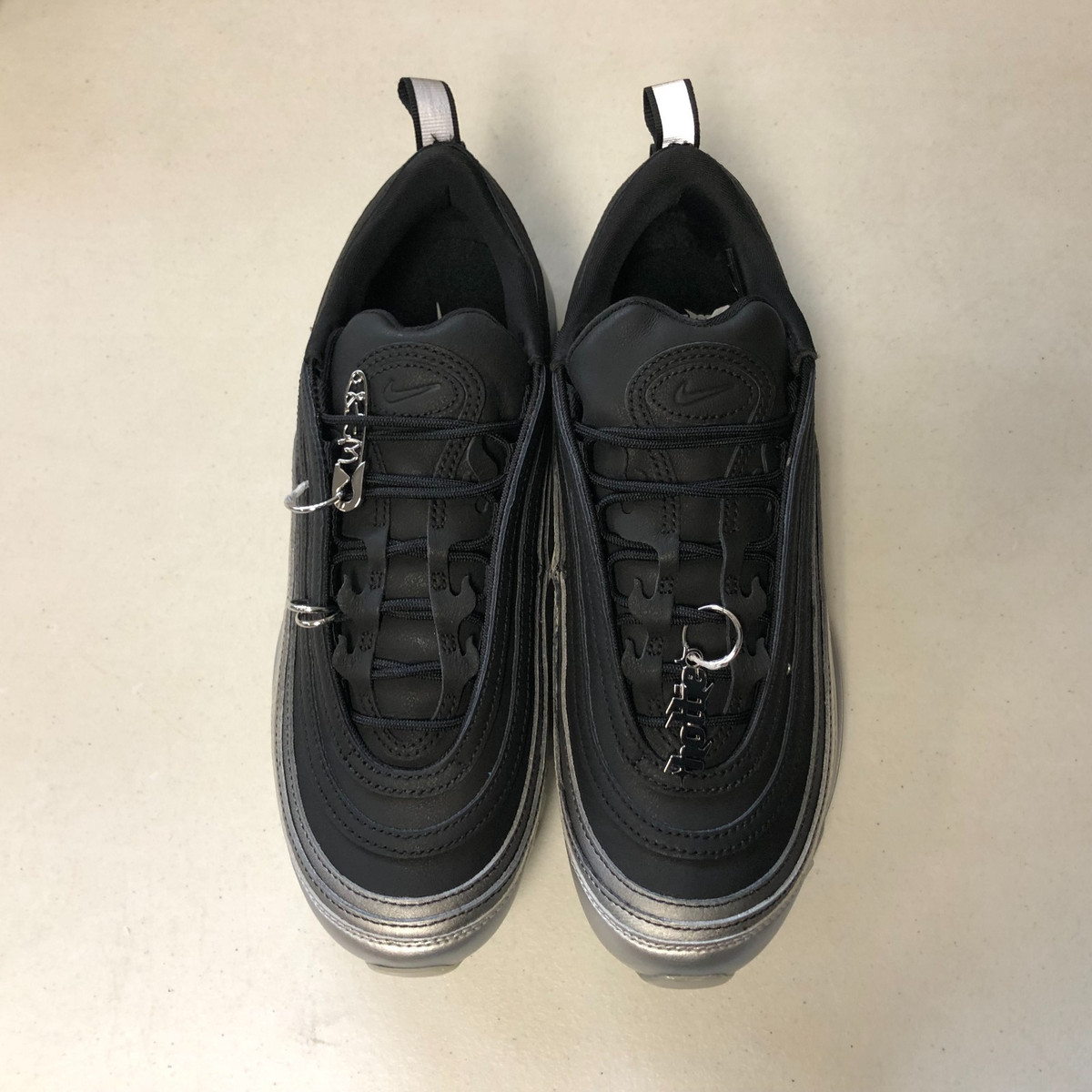 Nike By You x Megan The Stallion Air Max 97 Metallic Silver FQ8455-900 Size 9.5W — product photo 3 of 8