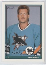 1991-92 O-Pee-Chee Bob McGill #216 0a1