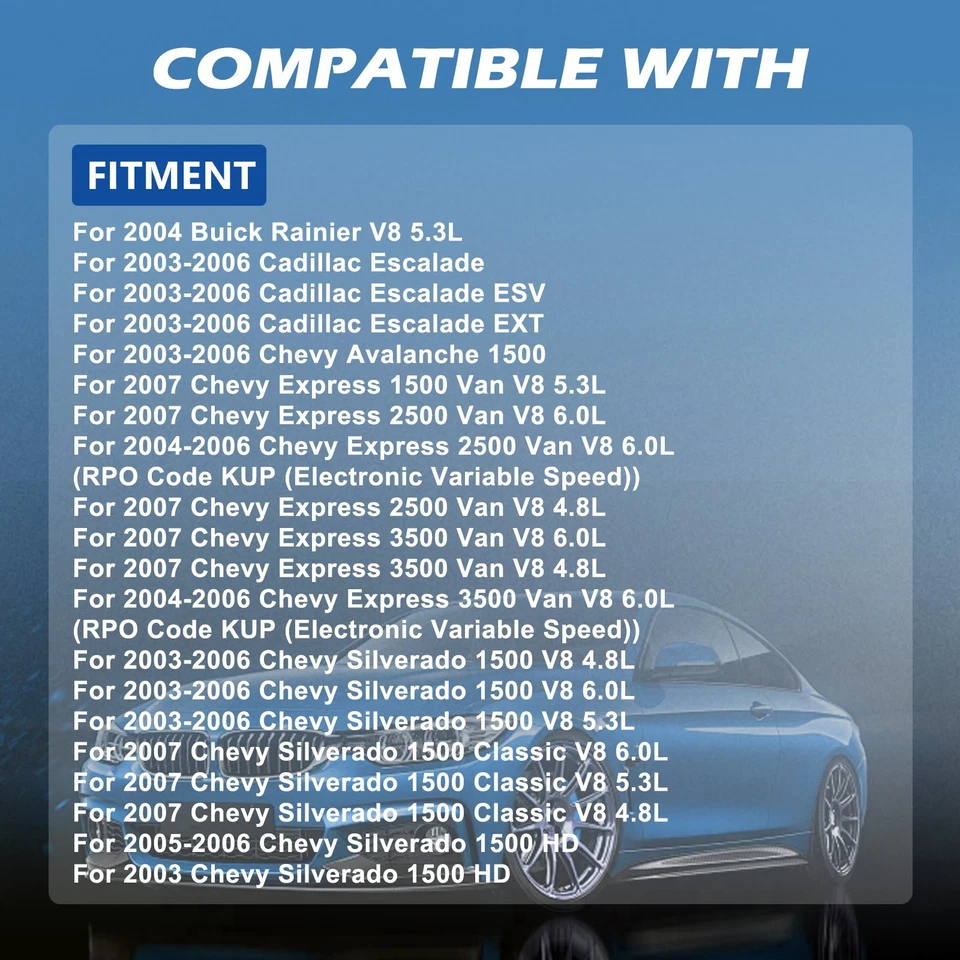 Carrocería del acelerador para Chevrolet Silverado Tahoe GMC Sierra Yukon 4,8 L 5,3 L 6,0 L Foto 3 de 4