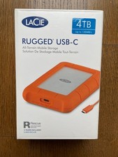 !!!BRAND NEW!!! - LaCie Rugged USB-C 4TB, USB-C (STFR4000800)