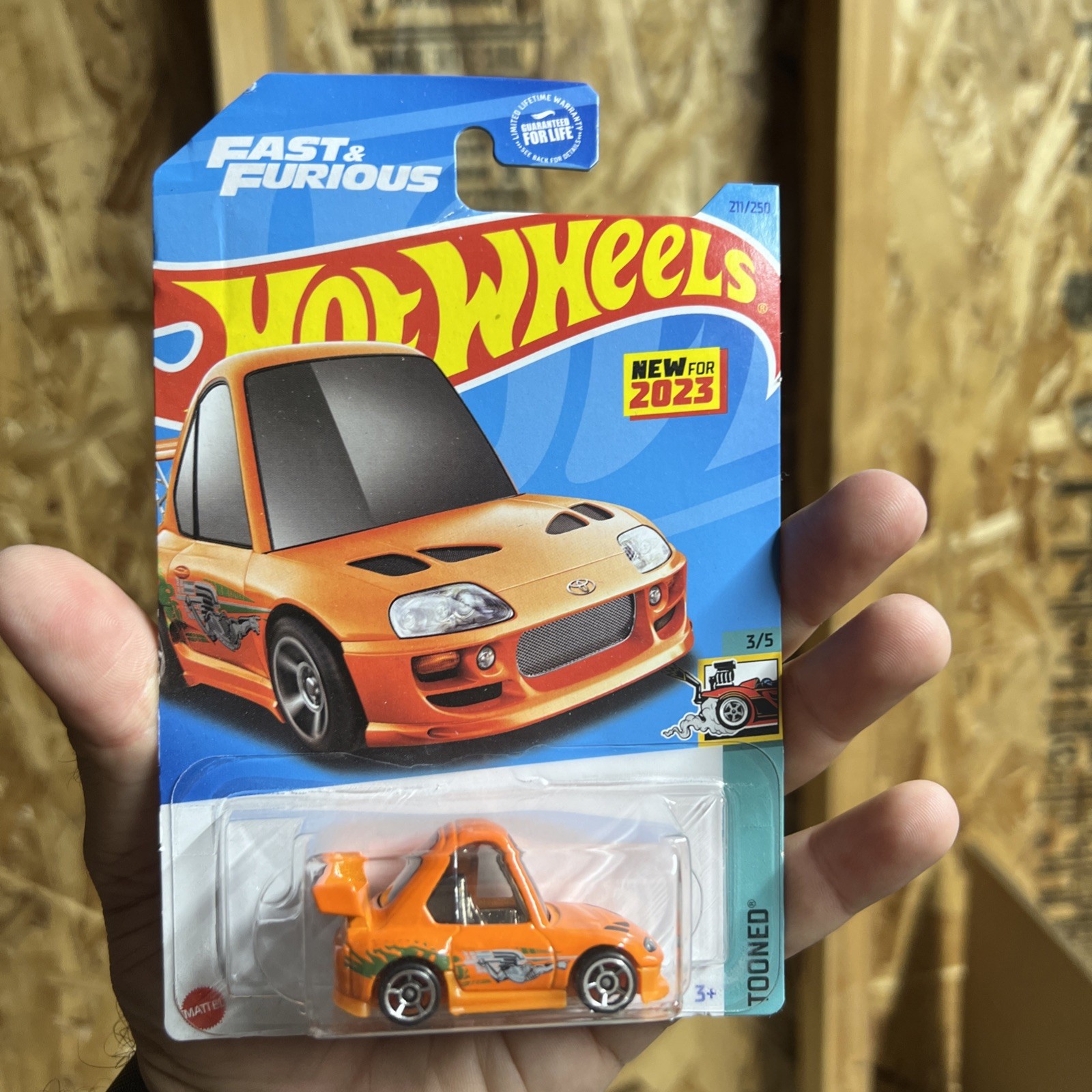 HOT WHEELS FAST & FURIOUS TOONED '94 TOYOTA SUPRA 211/250. SEE COMBINED OFFERS!
