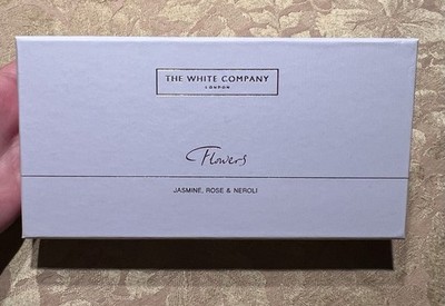 The White Company London Flowers bath & body Travel Size Gift Set Box