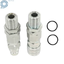 Hyd.Quick-Connect Coupler AT312877 For John Deere 35G 50C 260 325 CT332 KV13884