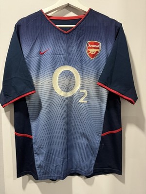 Nike Arsenal 2002/04 Away Football Shirt Soccer Jersey Vintage Men