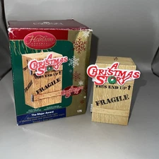 Carlton Cards A CHRISTMAS STORY - MAJOR AWARD LEG LAMP 4" Ornament Talking 