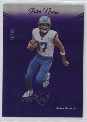 2024 Panini Prestige Xtra Points Purple Premium 45/99 Puka Nacua #175 1h55