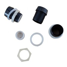 100 x 8mm LED Bezel Holder Mount Black Through-Hole Panel Display Case