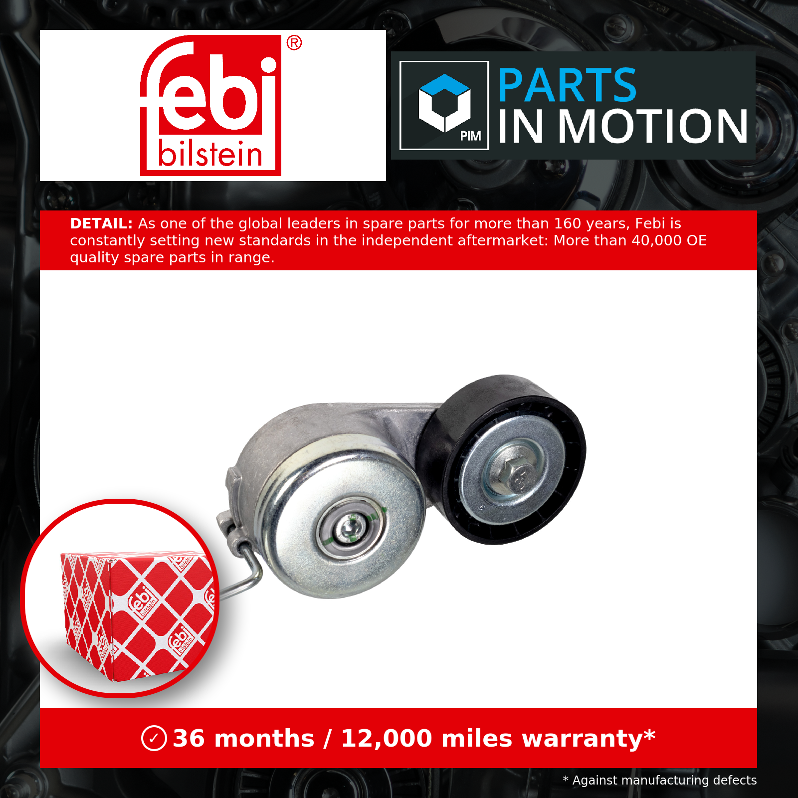 ✅Fits FEBI 22376 BELT TENSIONER V-RIBBED BELT ⭐UK Seller⭐ - Image 15