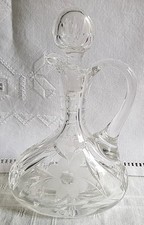 Bleikristall Karaffe  mit St&ouml;psel von Nachtmann, 14 x 9 x 23 cm, ca. 1 Kg