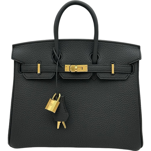 HERMES Birkin 25 Handbag G Stamp #OKB98