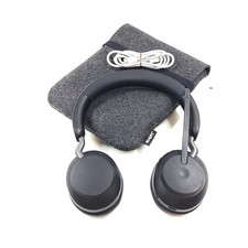 Jabra Evolve2 65 HSC110W Wireless Bluetooth On-Ear Headset Grade A Black w/case