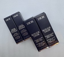 Dior lipsticks sample bundle of 4 and mini Dior pouch