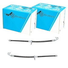 2x RAP BRAKES BREMSSCHLÄUCHE HINTEN passend für HONDA CR-V