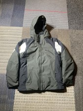 Men s Spyder Boys Youth Size 16 Black Green Ski Snow Winter Jacket