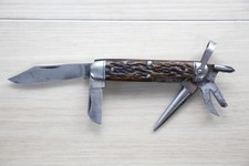 WWII Ulster US Mountain Ski Troops Utility Pocket Knife Phillips Screwdriver Q37