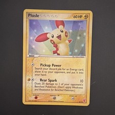 Pokémon Plusle 6/12 Holo EX Trainer Kit 2: Plusle & Minun Common 60HP Rear Spark