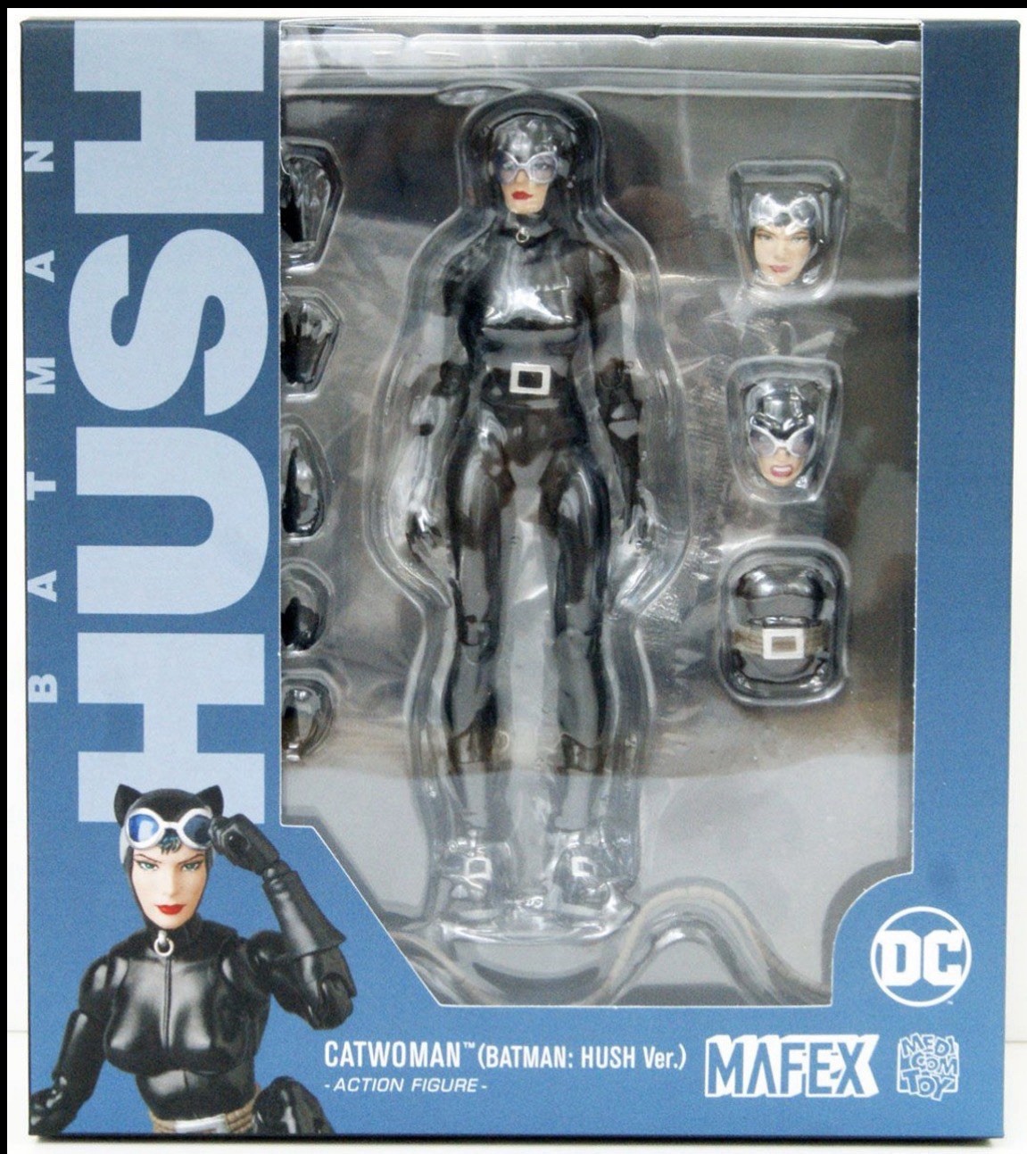 Figura de acción MAFEX Nr. 123 Catwoman Batman Hush Ver nueva embalaje original