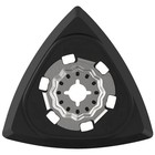 Piastra Perforata Per Levigatrice CMT Omm30-X1, 93 Mm, Attacco Universale Velcro, Per Multi-materiali, Colore Nero