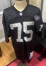 Russell Athletic Proline 75th Anniversary Raiders Howie Long Auto Jersey-PSA/DNA