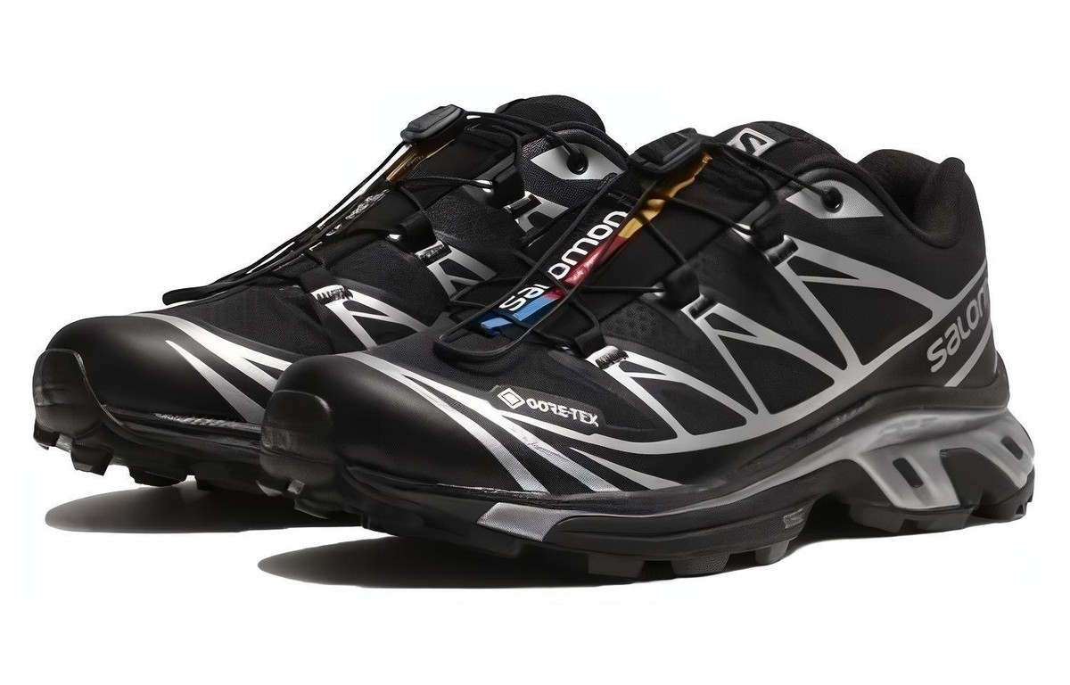 Salomon XT-6 GORE-TEX 'Black Silver' L47450600/474506 Men's Size