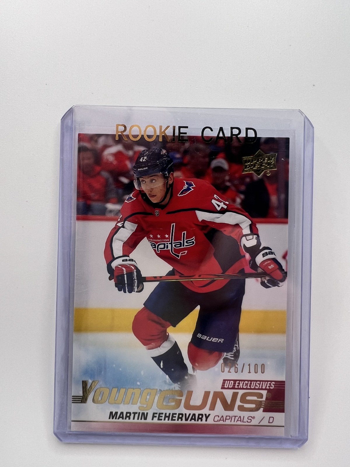 2019-20 Upper Deck - Young Guns Martin Fehervary #236 UD Exclusives /100 (RC)