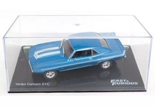 Mini car [single item] 1/43 YENKO CAMARO (1969) (light blue) "Fast and Furious C