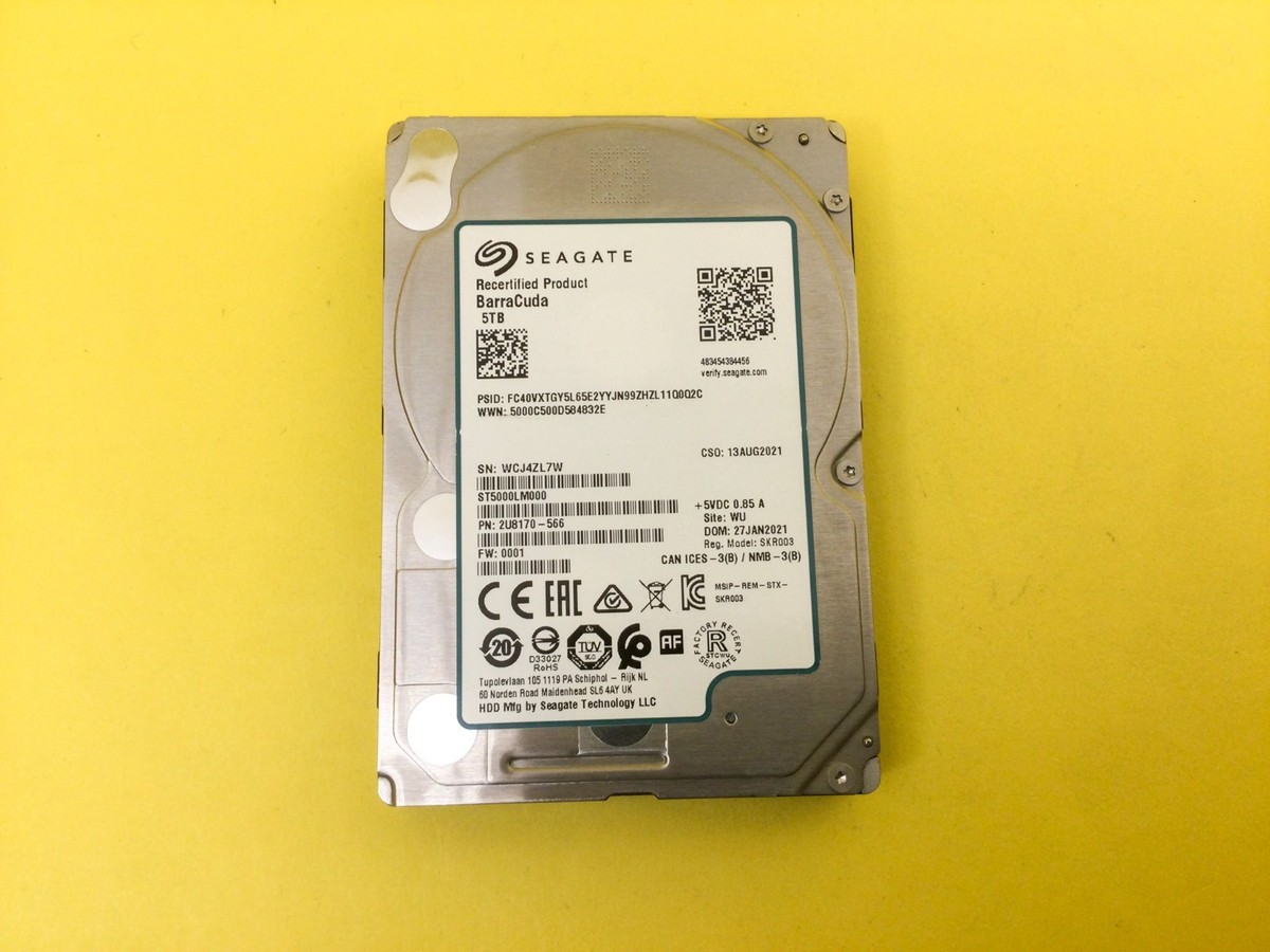 ST5000LM000 Seagate 5TB SATA 5.4K 2.5in desktop HDD Renew | eBay