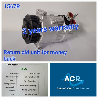 JAGUAR XJ SERIES 5.0 MAN/AUTO OCT 2009 TO NOV 2012 AIR CON COMPRESSOR 1567R