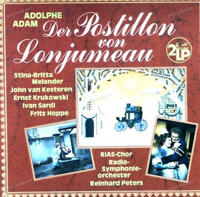 Adolphe C. Adam - Der Postillon Von Lonjumeau Germany 2LP FOC (VG+/VG+) '*
