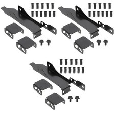 3 Sets Radiator Shelf Brackets Dual Fan Mount Holder for Computer Mounting Kit