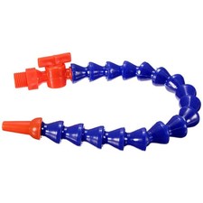 TUBO SNODABILE CON RUBINETTO PER LIQUIDI REFRIGERANTI 280 mm FRESATRICE E TORNIO