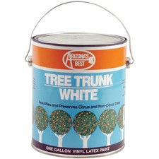 Arizona's Best White Vinyl Latex Paint 1 Gallon Tree Trunk