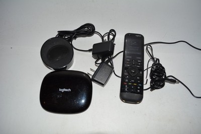 Logitech Harmony Elite Remote w/ Hub, Cradle & IR Blaster   Used   Wear/Discolor