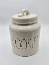 RAE DUNN Artisan Collection By Magenta COOKIES Canister / Jar With Lid