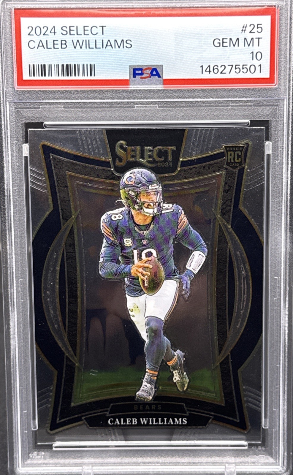 Caleb Williams Panini Select #25 Base