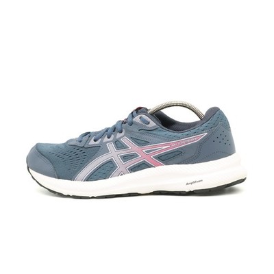 ASICS Damen Gel-Contend 7 Sneaker EU 40.5 Blau/Pink/Weiß 1012B320 ämpfung