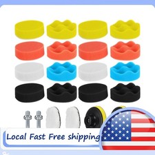 Buffing Pads Buffer Attachment For Drill Adapter Kit Polishing Pads