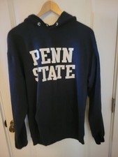 Penn State Blue Hoodie Size Large