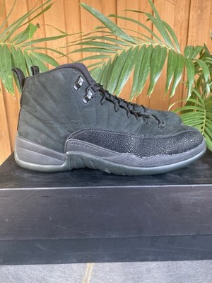 Size 14 - 2017 Air Jordan Retro 12  OVO Black 