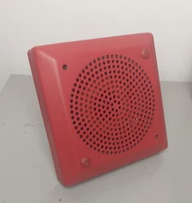 SIEMENS S-HPMG-WP 500-649320 RED Waterproof SPEAKER FIRE ALARM  P1