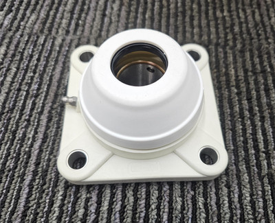 System Plast 55206CGR/SS-EC Standard Duty Mounted Nolu-Clean Four Bolt Flange