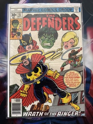 Defenders #51 Marvel Comics 1977 35 cent price variant
