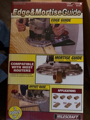 Milescraft Edge & Mortise Guide 1224 (Imperial)