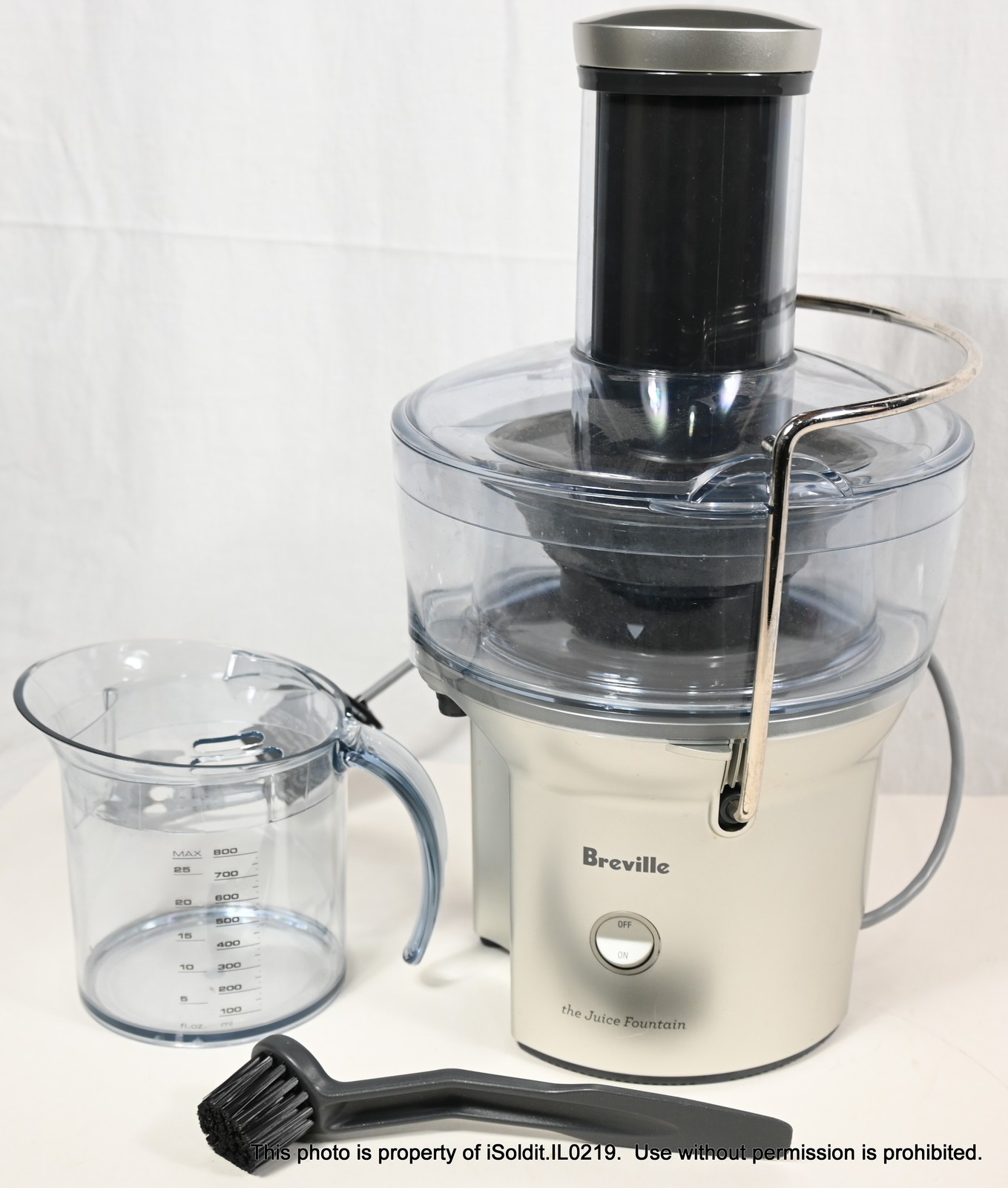 BREVILLE JUICER BJE200XL Juice Fountain Compact Centrifugal 